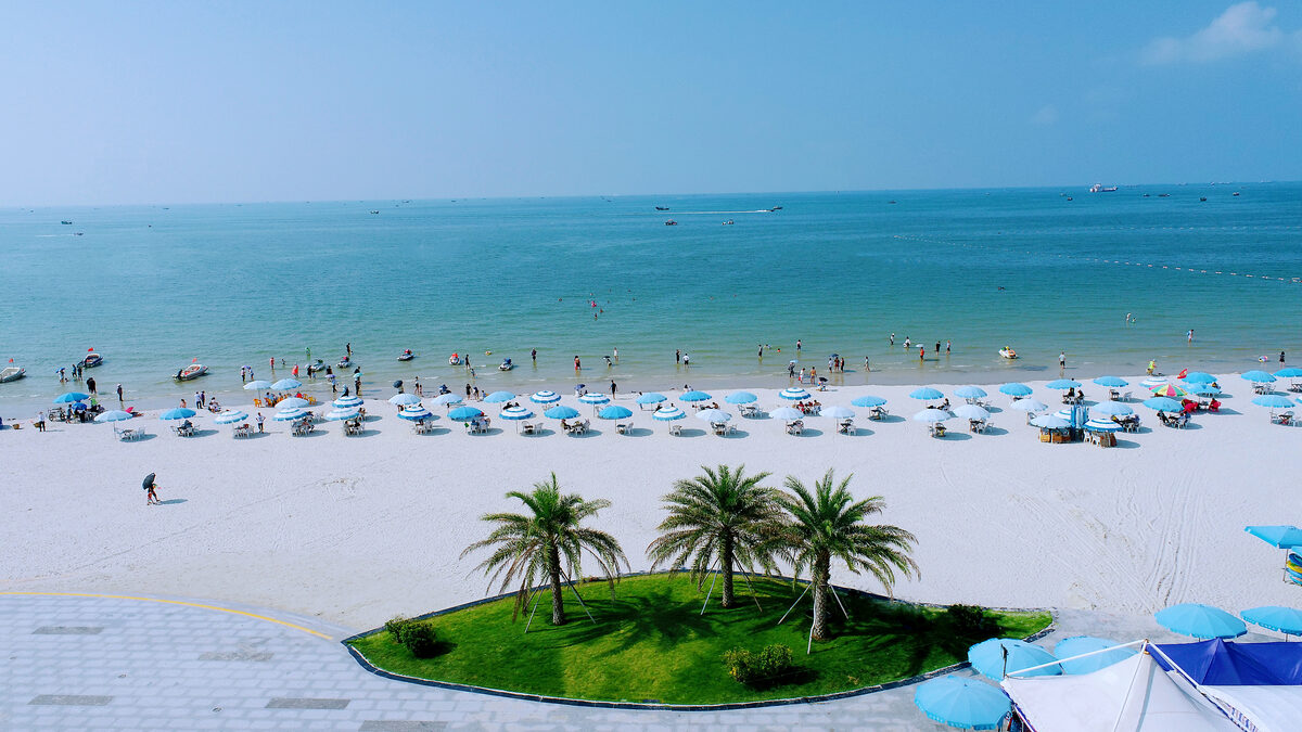 Cours de chinois en bord de mer à Beihai